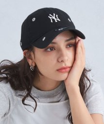 green label relaxing(グリーンレーベルリラクシング)/【別注】＜NEW ERA＞ MLB Floral キャップ/BLACK