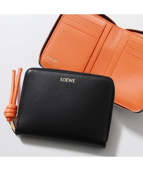 LOEWE(ロエベ)/LOEWE 二つ折り財布 KNOT COMPACT CEM1CWZX01/その他