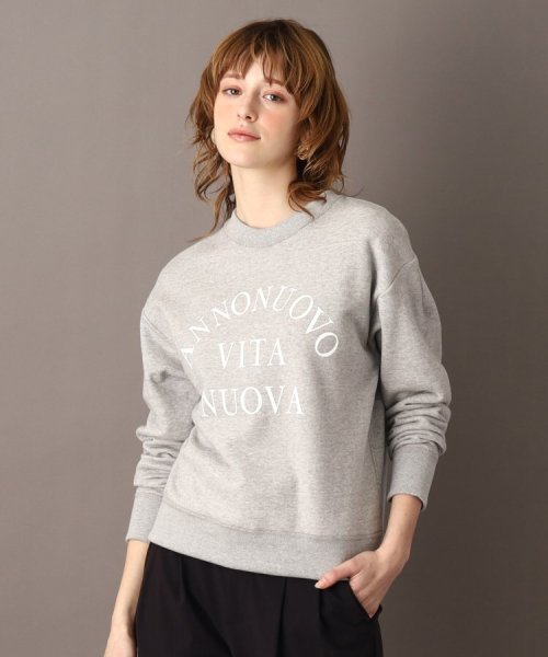 ロゴ裏毛プルオーバー 