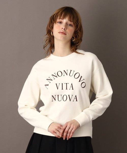 ロゴ裏毛プルオーバー 