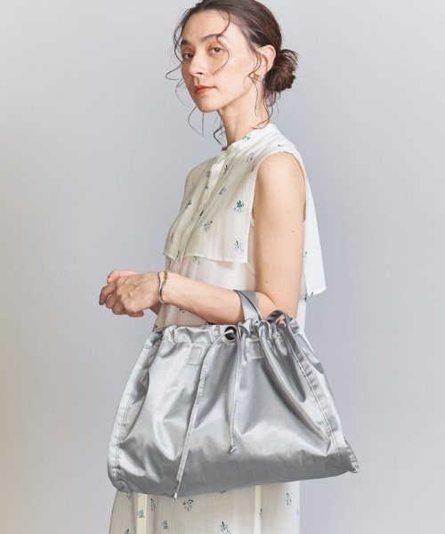 ＜HVISK＞シャイニー TWILL ショルダーバッグ －2WAY－ 【blancle/ ブランクレ】S.LETHER 2WAY GATHER MINI BAG O1480376963(11440円)