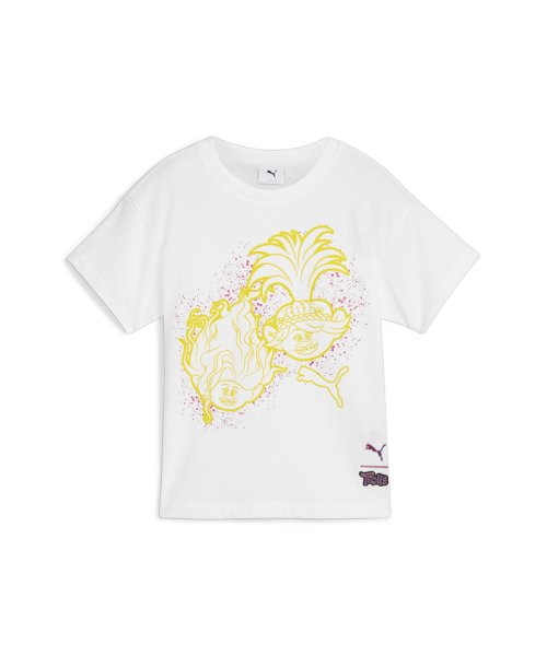 PUMA(プーマ)/キッズ PUMA x トロールズ グラフィック 半袖 Tシャツ 104－164cm/PUMAWHITE