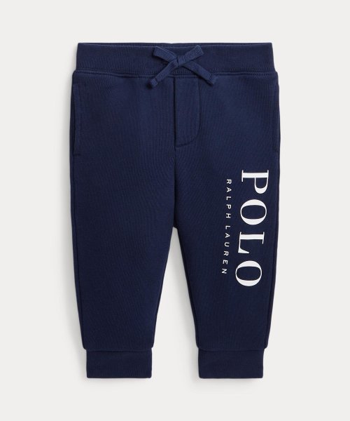 POLO RALPH LAUREN(POLO RALPH LAUREN)/(ベビー)ロゴ スパ テリー ジョガー パンツ/410ネイビー