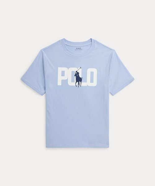 POLO RALPH LAUREN(POLO RALPH LAUREN)/(ボーイズ 8才～20才)カラーチェンジング ロゴ コットン ジャージー Tシャツ/400ブルー