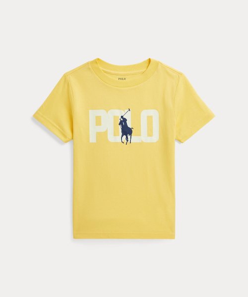 POLO RALPH LAUREN(POLO RALPH LAUREN)/(ボーイズ 2才～7才)カラーチェンジング ロゴ コットン ジャージー Tシャツ/730イエロー