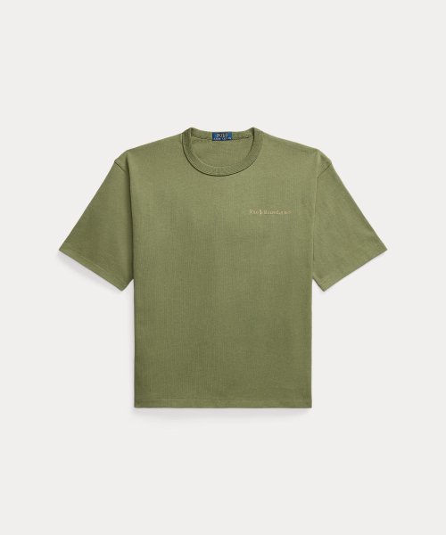 POLO RALPH LAUREN(POLO RALPH LAUREN)/リラックスド フィット ロゴ ジャージー Tシャツ/300グリーン