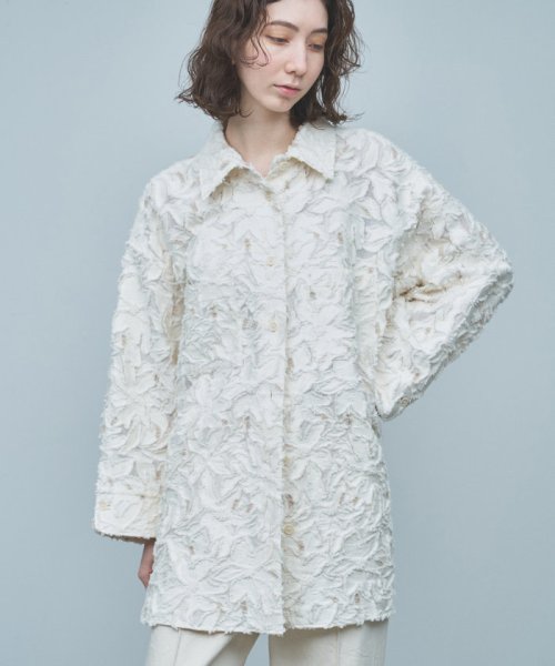 【HERITANOVUM】カットジャガードCPO HERITANOVUM