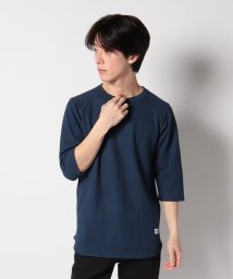 JEMORGAN/ワッフルラグラン7分袖Tシャツ　ラウンドタイプ/505158848