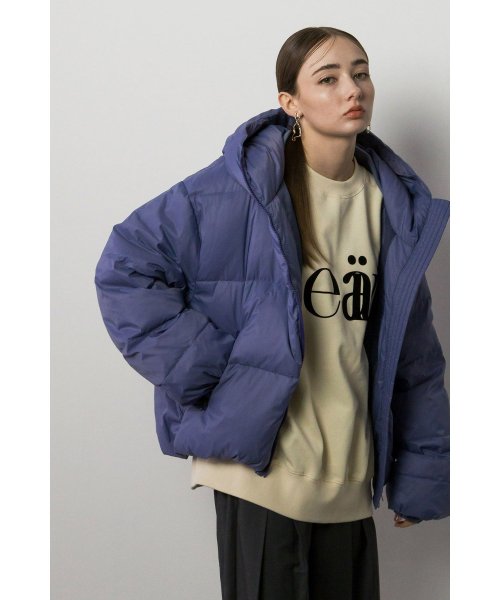 ハイネックダウンブルゾン 