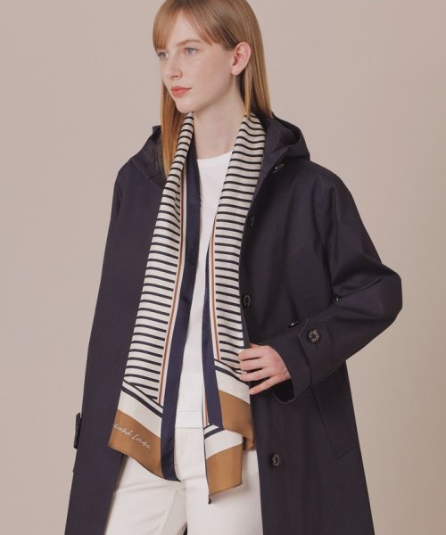 MACKINTOSH LONDON(MACKINTOSH LONDON（レディース）)/ハウンドトゥース剣先スカーフ/キャメル