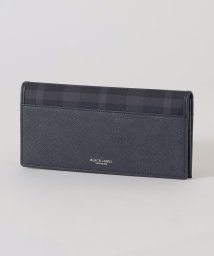 BLACK LABEL CRESTBRIDGE/エンボスレザートーナルクレストブリッジチェックロングウォレット/505860147