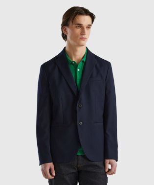 BENETTON (mens)/無地2ボタンテーラードジャケット/505895346