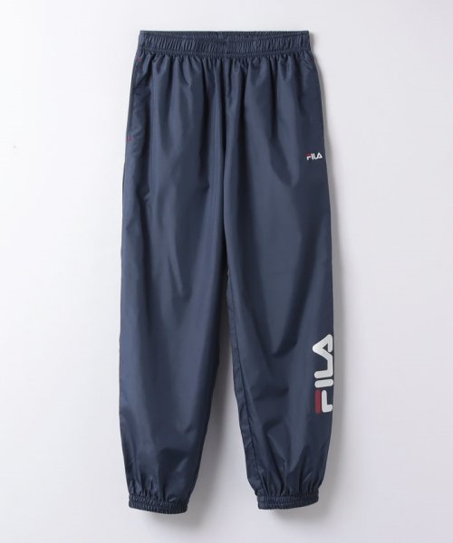 FILA（Casual）(フィラ（カジュアル）)/【セットアップ対応商品】【カジュアルウェア】 ディスポ/裏メッシュ ウィンドジョガーパンツ レディース/ネイビー