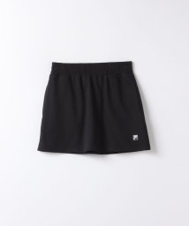 FILA（Casual）(フィラ（カジュアル）)/【セットアップ対応商品】【カジュアルウェア】 TCミニ裏毛 ミニスカート レディース/ブラック