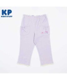 KP/KP(ケーピー)デニム風ニットツイル裾ロールアップ7分丈パンツ(100～130)/505921544