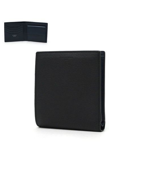 新品未使用 PELLE MORBIDA ブラック 怠 二つ折り財布 