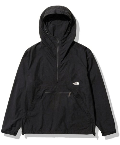 THE NORTH FACE(ザノースフェイス)/THE　NORTH　FACE ノースフェイス アウトドア コンパクトアノラック メンズ Compact A/ブラック