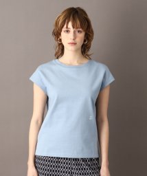 DRESSTERIOR(ドレステリア)/エシカルオーガニックフレンチ袖Tシャツ/ブルー（091）