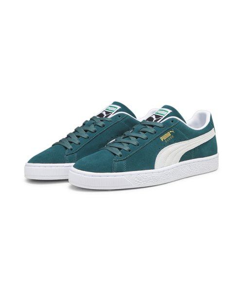 PUMA(PUMA)/ユニセックス スウェード クラシック XXI スニーカー/MALACHITE-PUMAWHITE