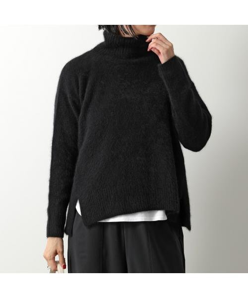 C.T.plage(シーティープラージュ)/C.T.plage セーター Raccoon fox turtle neck pullover CT23335/ブラック