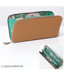 HERMES(エルメス)/HERMES 長財布 アザップ シルクイン ロング AZAP SILKIN LONG/ゴールド