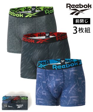 MARUKAWA/【Reebok】リーボック 前閉じボクサーパンツ 3枚組 メンズ 下着 アンダーウェア インナー 3枚セット/505931531