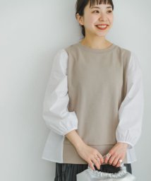 ITEMS URBANRESEARCH(アイテムズ アーバンリサーチ（レディース）)/フハクキリカエプルオーバー/BEG