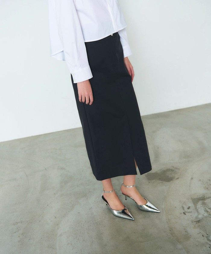 GRACECONTINENTAL ストレッチタイトスカート チャコール 36 GRACECONTINENTAL ストレッチタイトスカート チャコール 36