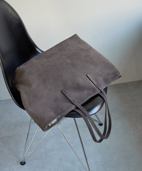 【Hoaw.】スウェードトートバッグ Hoaw