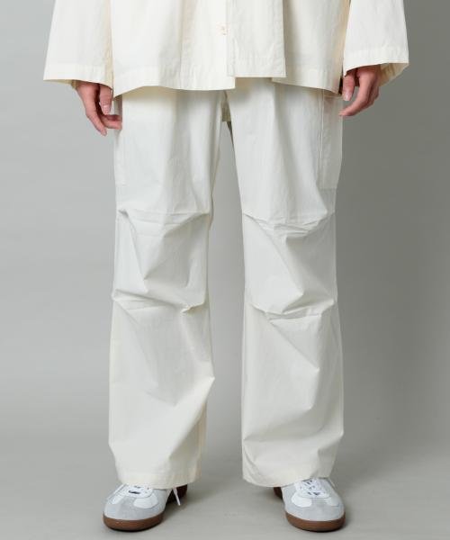 SENSE OF PLACE by URBAN RESEARCH(センスオブプレイス バイ アーバンリサーチ)/ddp　WIDE CARGO PANTS Charlotte/GREIGE