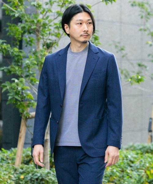 セール】『イージーケア』LIFE STYLE TAILOR トロワッシャーストレッチ 