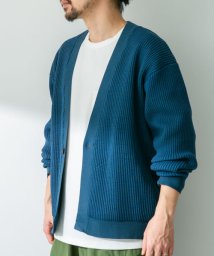 URBAN RESEARCH Sonny Label(アーバンリサーチサニーレーベル)/ウォッシャブルワッフルニットカーディガン/ネイビー