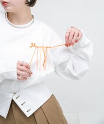 KBF(ケービーエフ)/刺繍タックロンTEE/OFF