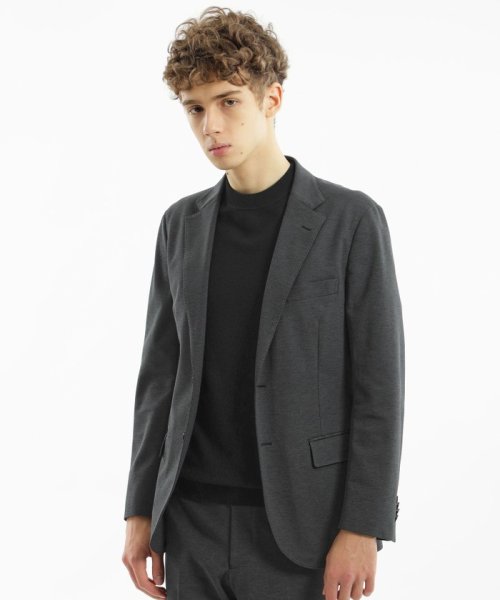 トロッター ジャケット#111 カノコ調メッシュジャージー トロッター