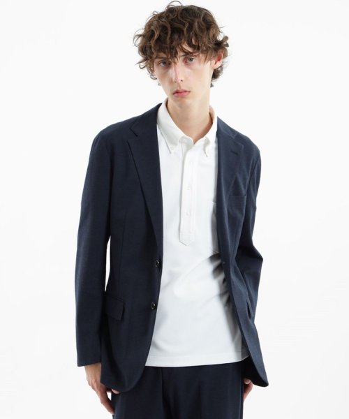 トロッター ジャケット#111 カノコ調メッシュジャージー トロッター