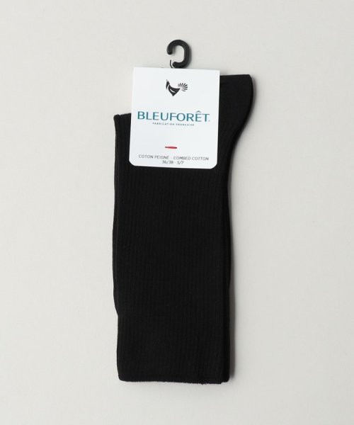 Odette e Odile(オデット エ オディール)/＜BLEU FORET＞6398 SOCKS/BLACK