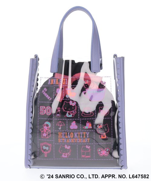 アナスイ（バッグ）(ANNA SUI BAG) |HELLO KITTY 50th ビニールバッグ 