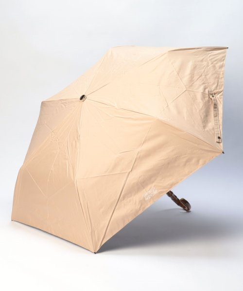 MACKINTOSH PHILOSOPHY(umbrella)(マッキントッシュフィロソフィー（傘）)/晴雨兼用折りたたみ日傘　無地/ベージュ