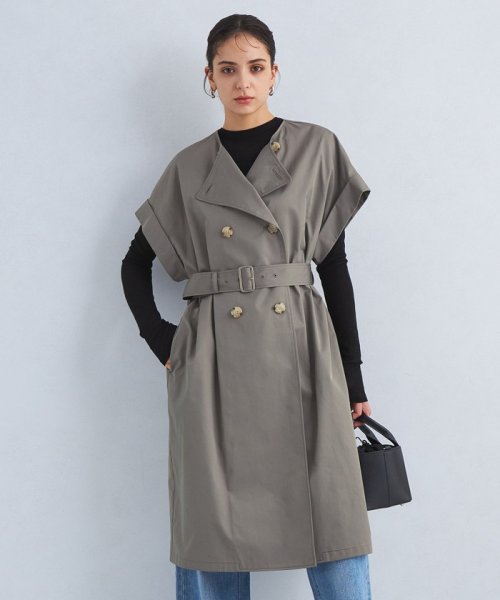 【別注】＜ELIN＞ショートスリーブ トレンチコート label green