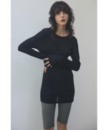 BLACK BY MOUSSY/sheer cut tops/505932640