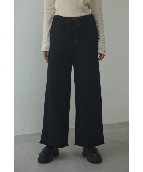 BLACK BY MOUSSY(ブラックバイマウジー)/sweat tapered pants/BLK