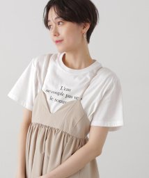 N Natural Beauty Basic/タイプライター風ロゴTシャツ/505932708
