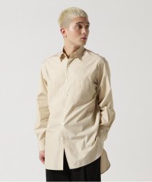 GARDEN(ガーデン)/YOKE/ヨーク/Boxy Stripe Regular Collar Shirt/イエロー