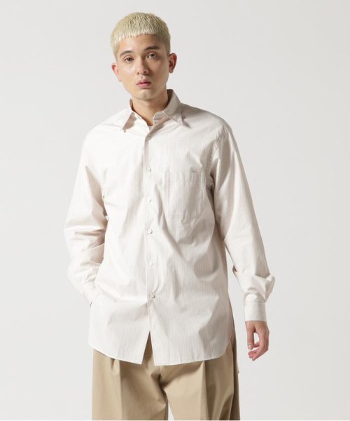 GARDEN(ガーデン)/YOKE/ヨーク/Boxy Stripe Regular Collar Shirt/アイボリー2