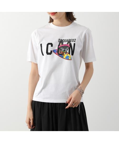 DSQUARED2(ディースクエアード)/DSQUARED2 半袖 Tシャツ ICON S80GC0049 S23009 ロゴT/その他