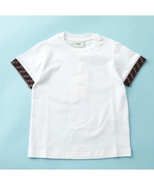 FENDI(フェンディ)/FENDI KIDS Tシャツ JUI018 7AJ クルーネック 半袖 カットソー/その他系1