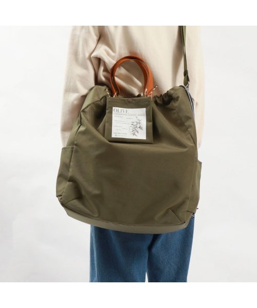 CIE(シー)/CIE トートバッグ メンズ レディース 大きめ A4 B4 ブランド シー バッグ ショルダーバッグ EARTHY TOTE BAG －L 042300/オリーブ