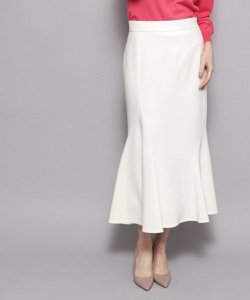 【洗える／日本製】歩くたびに揺れる、ドラマチックなマーメイドスカート 