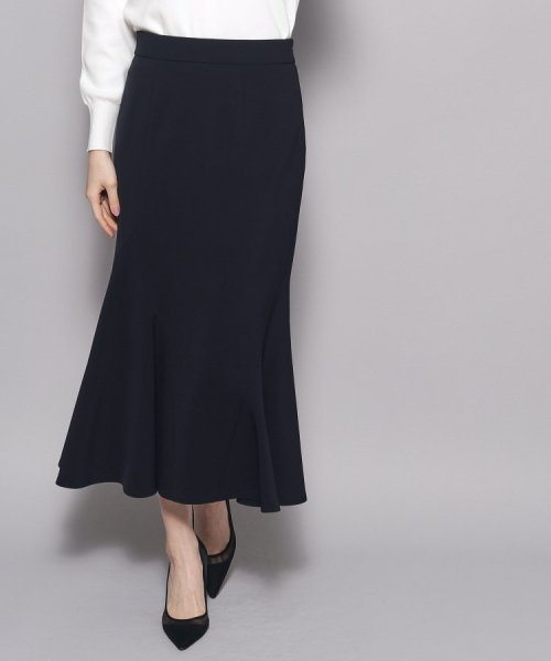 【洗える／日本製】歩くたびに揺れる、ドラマチックなマーメイドスカート 