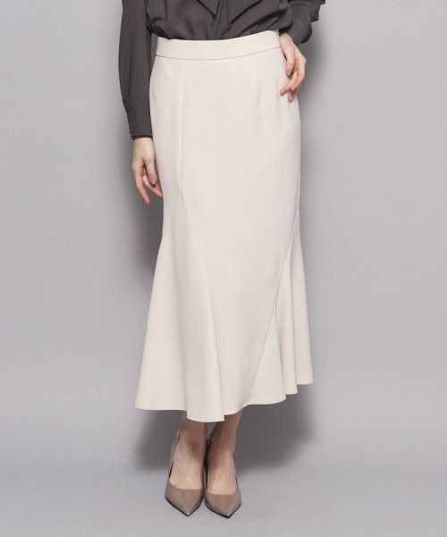 【洗える／日本製】歩くたびに揺れる、ドラマチックなマーメイドスカート 